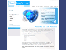 Tablet Screenshot of elmack.co.in